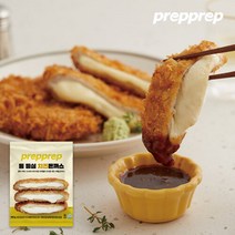 프렙프렙 튀겨나온 통등심 치즈 돈까스 5팩x140g (총 700g), 5팩