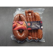 [모듬 소시지 세트] 크라곱스카야+헌터+유러피안 핫 소시지 캠핑 바비큐 세트, 600g