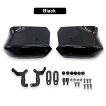 윈드스크린 오토바이 FORZA 300 350 핸드 가드 윈드 쉴드 보호 프로텍터 KYMCO DOWNTOWN 125i 200i 300i 350i 2015 2021 206718, 블랙