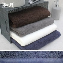 송월타월 송월 헤비무지 190g 10매, 회색