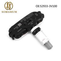 벨브 스템 캡 수수 자동차 tpms 타이어 압력 센서 52933-3v100 529333v100 for hyundai grandeur hg i40 vf 2011 2012 2013, 없음