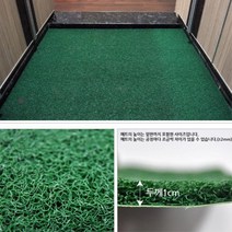 현관매트 셀프시공 푹신푹신 현관 쿠션매트 1cm 목욕탕 아파트 빌딩입구 공중화장실, 그린