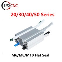 프린터 부품 교체 1m 20304050 시리즈 알루미늄 프로파일 소프트 슬롯 커버패널, 6mm 슬롯, 주황색