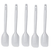 [에스코 ESCO] 통실리콘 알뜰주걱 스파츌라 소 대 세트, 대5개