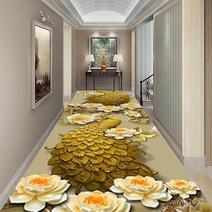 현관매트 업소용현관매트 유럽식 복도카펫 미끄럼방지 도어매트 폭80/90/100/110/120cm, 그림 Z-27, 폭 110cm [길이 1m 단가]
