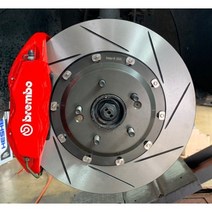 인터알 리어용 4P 캘리퍼 + 355mm 인터알 2피스(3피스) 380MM +인터알레이싱 패드 리어용 세트