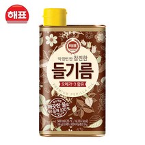 해표 참진한 들기름 500ml(유통기한임박 2022년 12월)