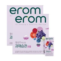 이롬 황성주박사의 과채습관 퍼플 190mlx32팩-과채믹스, 190ml, 32개