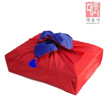 대동사 청홍 보자기 선물포장 과일 포장 양면보자기, 청홍보자기-중