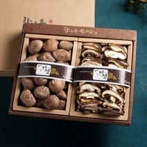 동고2종세트(동고130g+슬라이스120g) - 참나무원목 표고버섯