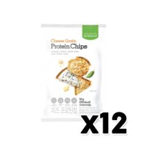 치즈 프로틴칩 간식스낵 50g x 12개