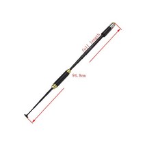 다이폴 안테나 증폭기 고이득 텔레스코픽 안테나 AL800 UHF/VHF SMAM Yaesu VX7R VX150 ZT2R, 한개옵션0
