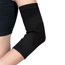 W45AEC6EFS 디앤엠 1017 치보호대 2가지 천연면소재 엘보보호대 헬스 엘보아대 치아대 팔보호대 팔꿈 보호, 블랙 L