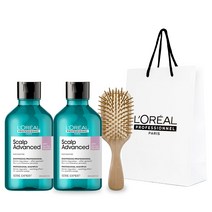 [국내정품][민감두피용] 로레알 스칼프 어드밴스드 안티 디스컴포트 샴푸 300ML + 샴푸 300ML 추석세트