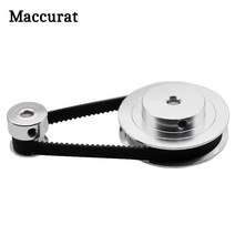 벨트풀리 타이밍벨트 GT2 타이밍 벨트 풀리 60 개 톱니 20 개 5mm/8mm 감소 3:1/1:3 폭 6mm 3D 프린터, 03 400mm_08 20T6.35 - 60T10