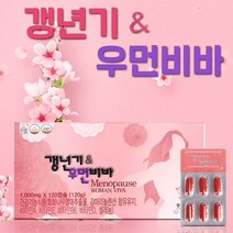 감마리놀렌산 회화나무 추출물 120캡슐 갱년기 우먼비바 여성 여자 건강 도움 보라지유 감마리놀렌산 보라지오일 석류 피쉬 콜라겐 보라지꽃 비타민 영양제 식약처 인증 알약케이스 사은품