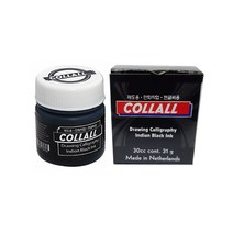 콜라르 드로잉 캘리그라피 인디안 블랙잉크 30ml / 제도용 만화작업 펜글씨