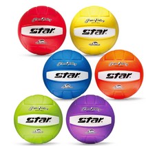 스타 폼 발리볼 CB834 안전 배구공 소프트 피구공, 레드