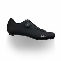 Fizik 남성용 템포 오버커브 사이클링 슈즈 화이트 블랙 9 US, 7.5, Black/Black