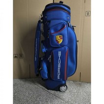 BMW 골프백 에어 스트레치 트롤리 푸시풀 다기능 탁송 골프 장비 오리지널 디자인, 포르쉐 블루