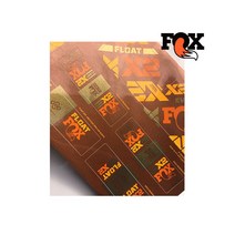 폭스 2021년 리미티드 에디션 리어샥 자전거 샥 데칼, Pistachio