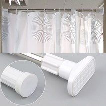 압축 샤워커튼봉 압축봉 샤워부스봉, 사각형 110~200cm