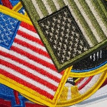 뺏지 굿즈 스페이스 에이전시 시리즈 로고 아이언 자수 패치 바느질 옷 청바지 스티커 열 접착 아플리케, 01 1 Set ( 10 Pcs )