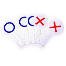 OX판(5개입)문구 교재류 준비물 놀이교재 사무 _ 23030321EA, 본상품선택, 본상품선택