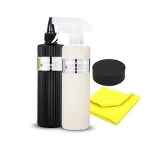 파이어볼 카나우바 왁스 500ml 자동차 물왁스 퀵디테일러 광택제 차량용 타월, 파이어볼 카나우바 왁스 500 세트