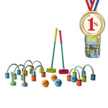 일프로 - 게이트볼 59cm 70cm 멜릿2개 핀2개 공4개 게이트9개 가방 놀이체육 협동놀이용품 그룹활동 학교체