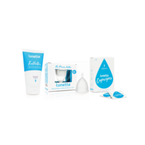 [루넷컵코리아] 모델2(large) 스타터키트(생리컵+세정제+살균티슈), 1개