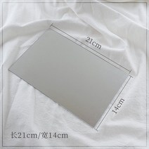 반달마켓 휴대용반사판 사진 촬영 반사판 거울 반사 보드 Ins 소품 아크릴 촬영 배경 장식품 포즈, 01 깊은 사파이어