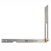 국산 에스비 180mm 자유자 FAR180 눈금 12cm 각도임의조절 스퀘어 각도자 접자 토탈공구