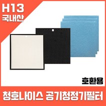 청호나이스 공기청정기필터 CHA-300WA 이과수900 호환(옵션확인), 헤파1+탈취1+미디엄3