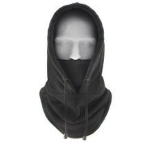 넥워머 겨울용 방풍 하이킹 모자 남성용 보온 양모 발라클라바 페이스 비니 스키 자전거 바이크 오토바이 사이클링 넥 워머 헬멧, [10] Black