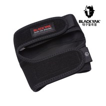 [블랙야크] 무릎날개U(좌) (남여공용) 등산 무릎보호대 스포츠 헬스 무릎밴드, BLACK - M, 1개