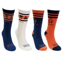 테크니카 팜트리 콜라보 울양말 메리노울 장목 남자 여자 스포츠 등산 양말, ML(260-290), 오렌지