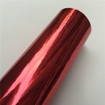 탄소 섬유 stretchable 광택 미러 크롬 레드 비닐 랩 필름 호일 스티커 버블 무료 자동차 데칼 컴퓨터 커버 폰 스킨, 금, 152x50cm