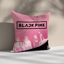 자모라 Koop-블랙 핑크 쿠션 커버 침대 베개 어린이 홈 장식 포옹 소파 45x45 애니메이션