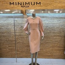 셀러허브 1 미니멈 NC13 소매 레이스 배색 원피스 MUDAWO0660