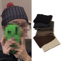 국내생산 두툼한 골지 니트 헤어밴드 헤어터번