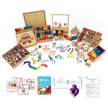 (가베가족)KS3004 큰솔가베 14종(2.5/베이직)+선물5종, 단품