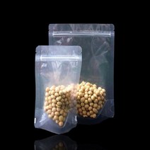 봉투 스탠딩 PET 택배봉투 지퍼팩 13X20cm 300매 투명 포장재 지퍼백, 13cmX20cm 밑지4cm_밑면7cm