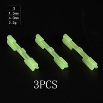 10/50 개/몫 2.2-4.5 미리메터 빛 밤 낚시 플로트 막대 조명 다크 글로우 스틱 액세서리 형광 Lightstick P, 21 3PCS_05 4mm