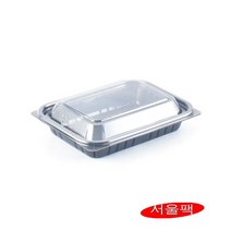 KS-0913-1 일회용 반찬 샐러드용기 100세트, 투명
