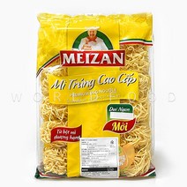 월드푸드 베트남 메이잔 에그누들 계란면 계란국수 MEIZAN MI TRUNG 500g, 1개