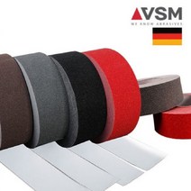 더존논슬립 미끄럼방지 테이프 국산 정품 미끄럼방지테이프(원롤), 1개, 독일VSM테이프 50mm x 15M-검정