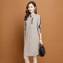 뉴타임즈 Dec.07 596번 니트 스커트 여중 롱 레깅스 가을겨울 무릎 오버 니트 원피스 가을겨울Z