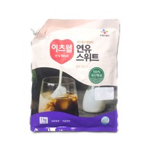 CJ 이츠웰 연유파우치, 1kg, 1개