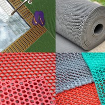 맘보 롤매트 / 물빠짐매트 비오는날 미끄럼방지 현관 입구 수영장 아파트, 맘보 롤매트A형/그레이